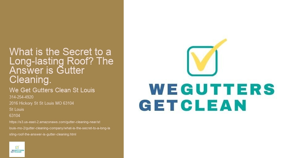 What is the Secret to a Long-lasting Roof? The Answer is Gutter Cleaning.